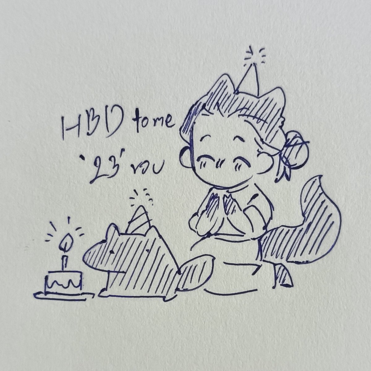 kurosan_07's tweet photo. 🎂 https://t.co/2EemUl7kIG