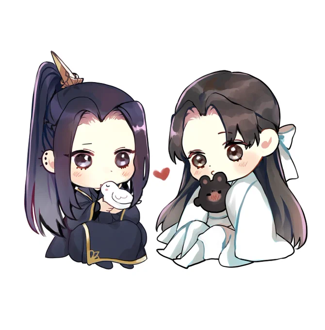 #不见上仙三百年 ゆるゆるミニキャラ 直近で読んだ中華BLでは上仙が一番良くて燃え尽きてるまである