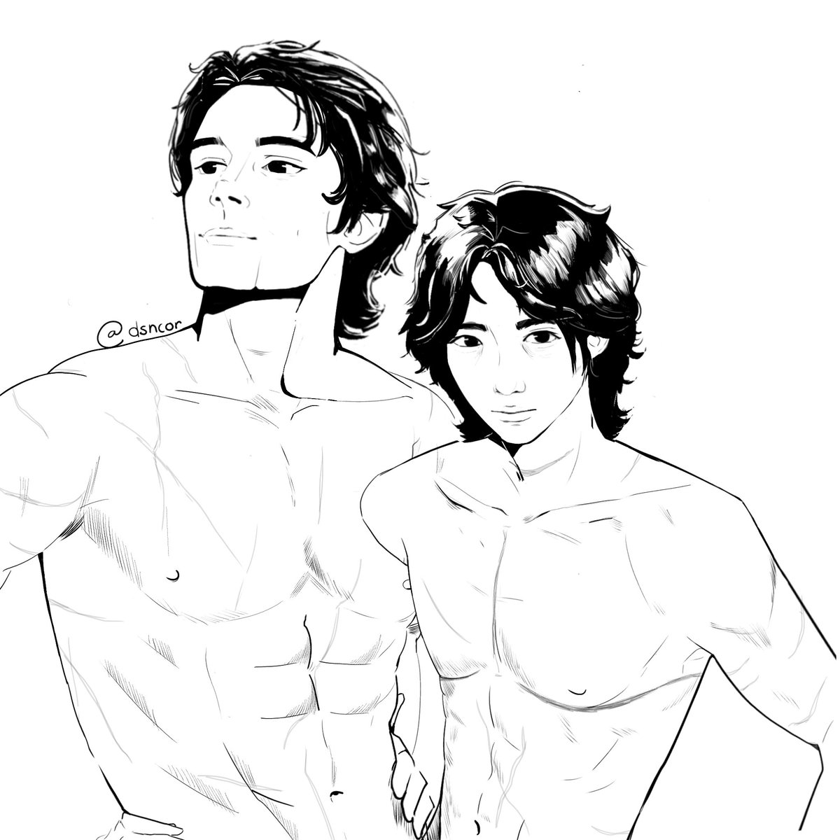 dsncor's tweet image. Mis bbs 
#DickGrayson #TimDrake #dc
