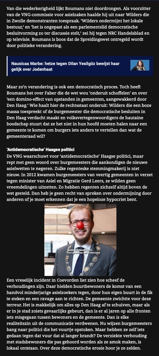 AshgateScott's tweet image. Heerlijke column van Nausicaa Marbe. Ze slaat de spijker weer precies midden op de kop...!!!👍
