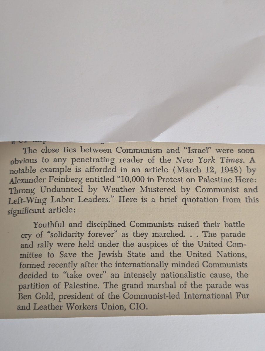 Jews &amp; Communist working together 1948. Celebrating Israel &amp; Stalin.