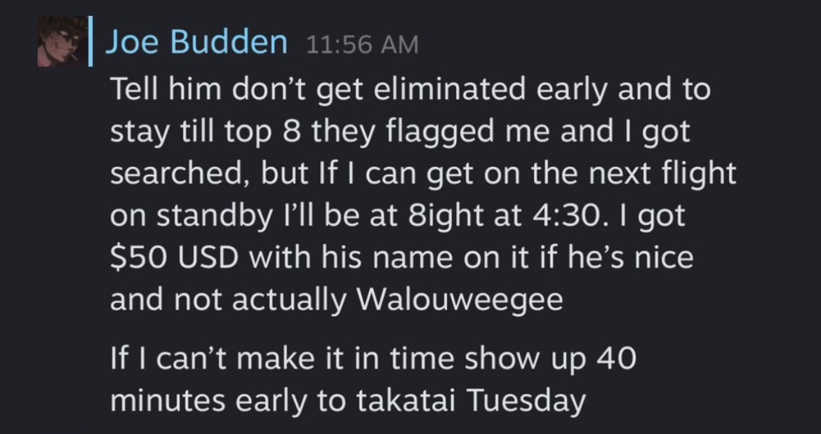 Louweegee3's tweet image. Money matching Joe Budden today 🫡