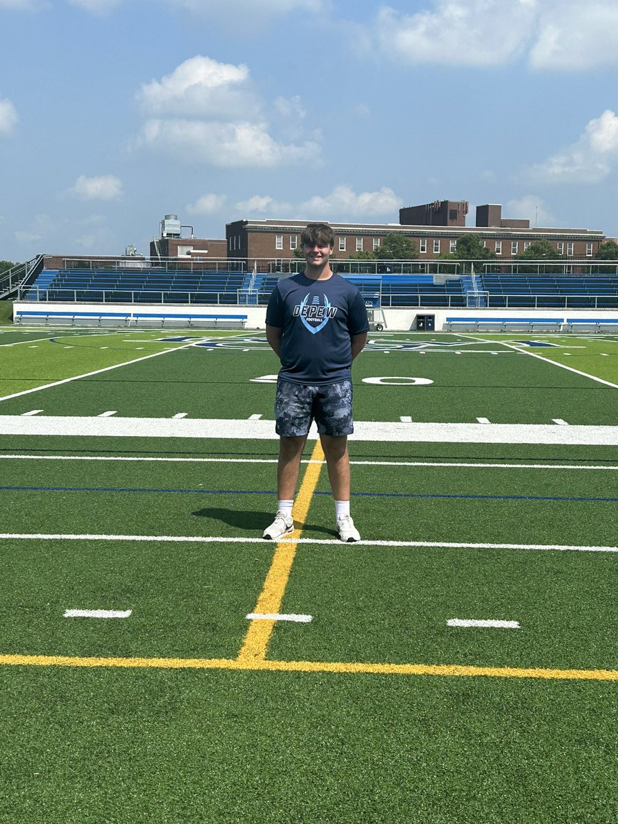 I had a great time touring Franklin and Marshall today! Thank you <a href="/Coach_Handy73/">Zach Handy</a> and <a href="/Coach_Phelan25/">Michael Phelan</a> for inviting me. Also thank you to <a href="/CoachMoore_99/">Sean Moore</a> for showing me around! <a href="/DepewFootball/">Depew Wildcat Football</a>