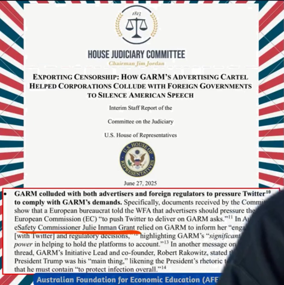 Get off your ass <a href="/AlboMP/">Anthony Albanese</a> and #SackJulieInmanGrant she is a threat to our relationship with the United States, she has been accused by the US House Judiciary Committee of being a threat to #AmericanFreeSpeech