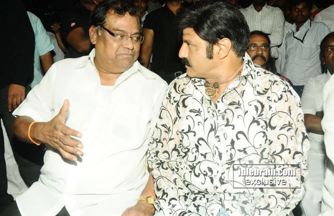 BalayyaUsa's tweet image. Deeply Saddened with the demise of One of the most Versatile actors, Shri Kota Srinivas Rao garu...You will always be remembered sir. Condolences to the family... 🙏
#RIPKotaSrinivasaRao #Balayya #NBK