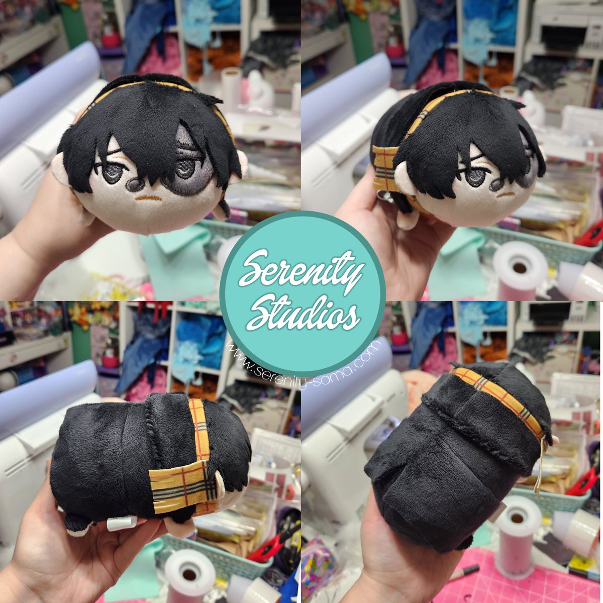 SerenitySama's tweet image. Fuchi Suano from Kara no Kioku small stacking plush shop order 😊