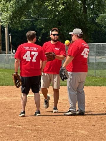 GopWright's tweet image. We had a great time playing softball against @CarverCountyGOP today! Thanks to all who came out to play and/or cheer us on! A special thank you to @tomemmer, who also stopped by for a visit!
