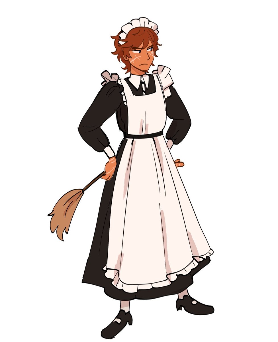 nicky said something about a french maid costume during halloween #aftg #neiljosten