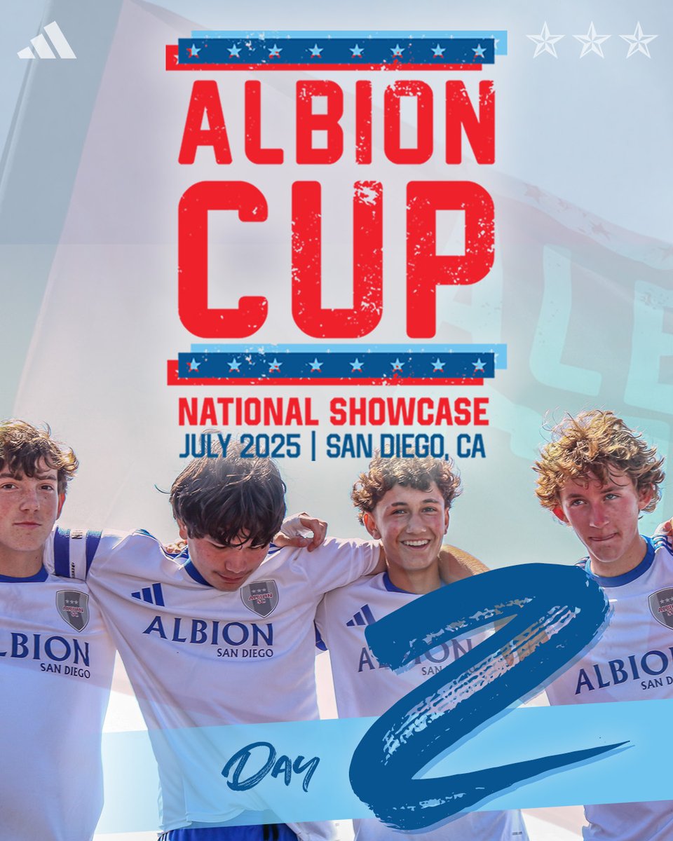 We’re back for more! 🔥 #Day2 of the ALBION CUP San Diego National Showcase is on — let’s go!

#ALBIONCup #NationalShowcase 🏆⚽