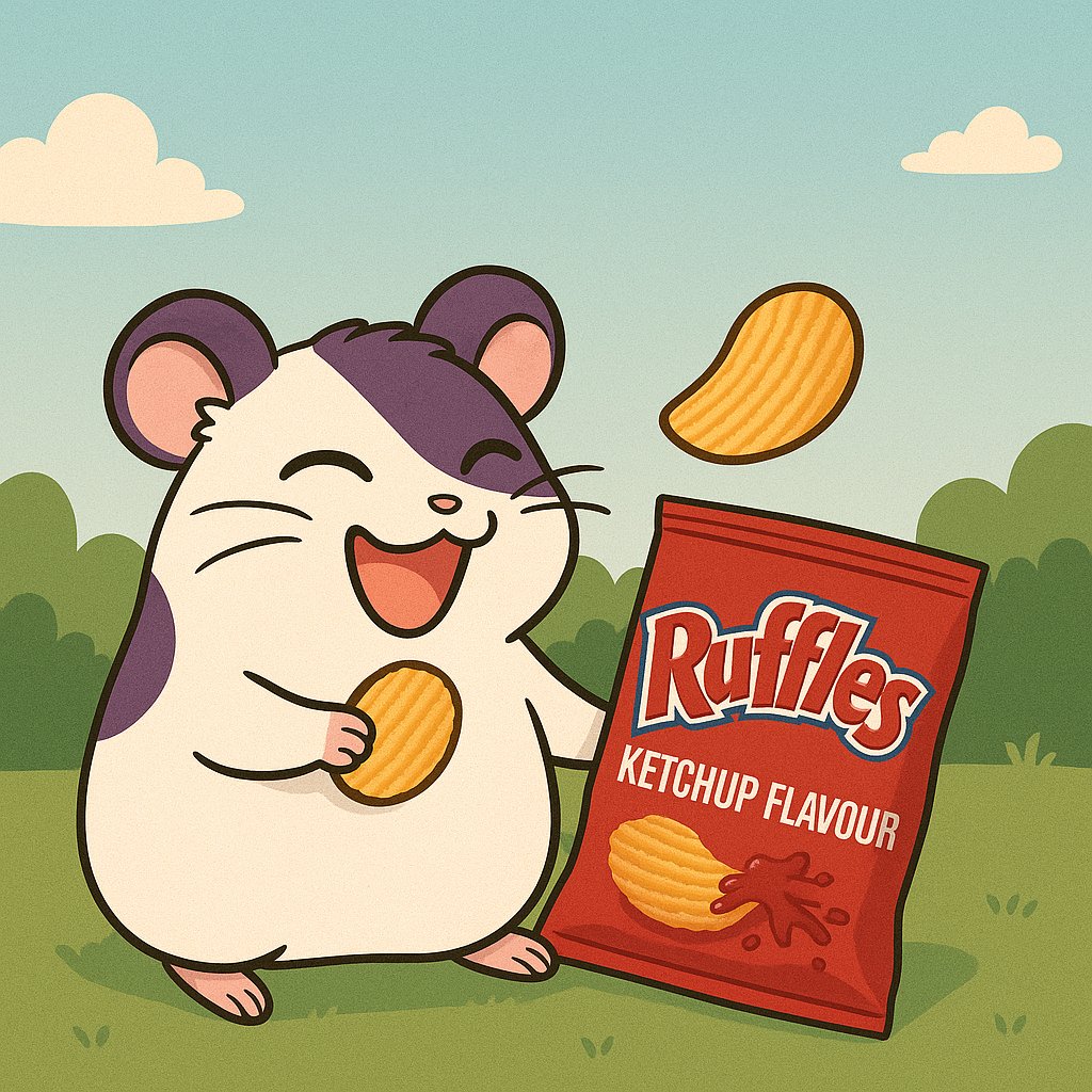 Everyone is taking tension...
And here Mam is eating chips 🐹🍟
<a href="/sailorninis/">sailornini</a> This is the real weekend mood 😎