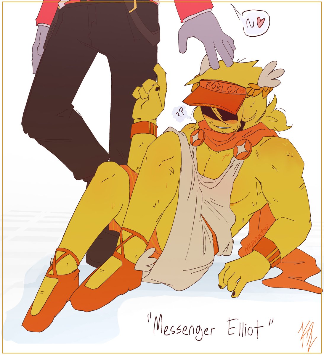 Cinnabastian's tweet photo. Messenger Elliot my beloved #Forsaken #paycheck #coinrush https://t.co/I4vL1GG7db