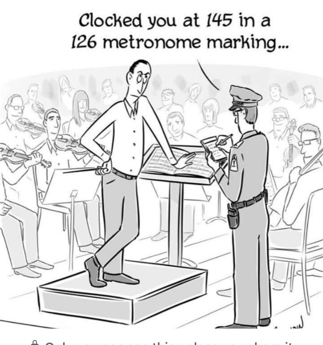 #jokeoftheday Just in time (get it?) a #conductor joke! #music