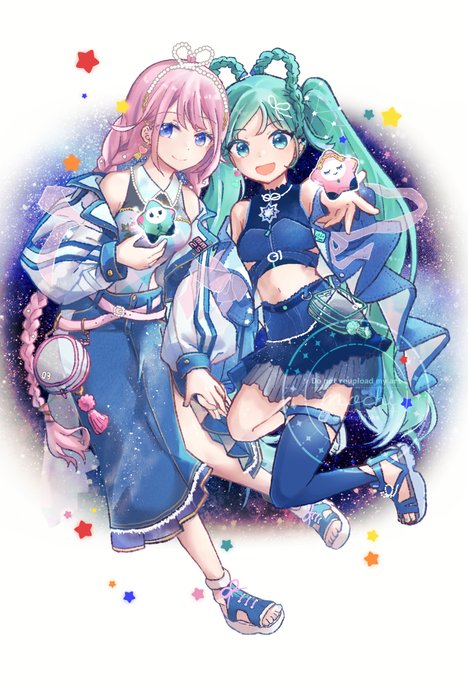 初音ミク　ポスター「君と踊り明かそう」 初音ミク 「「君と踊り明かそう」 」|Rellaのイラスト