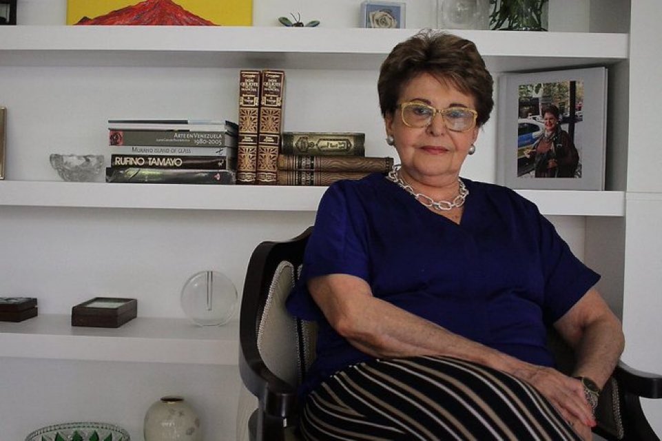 "Paulina Gamus" abogada y dirigente de Acción Democrática. 

Es tendencia por su fallecimiento a los 88 años de edad.