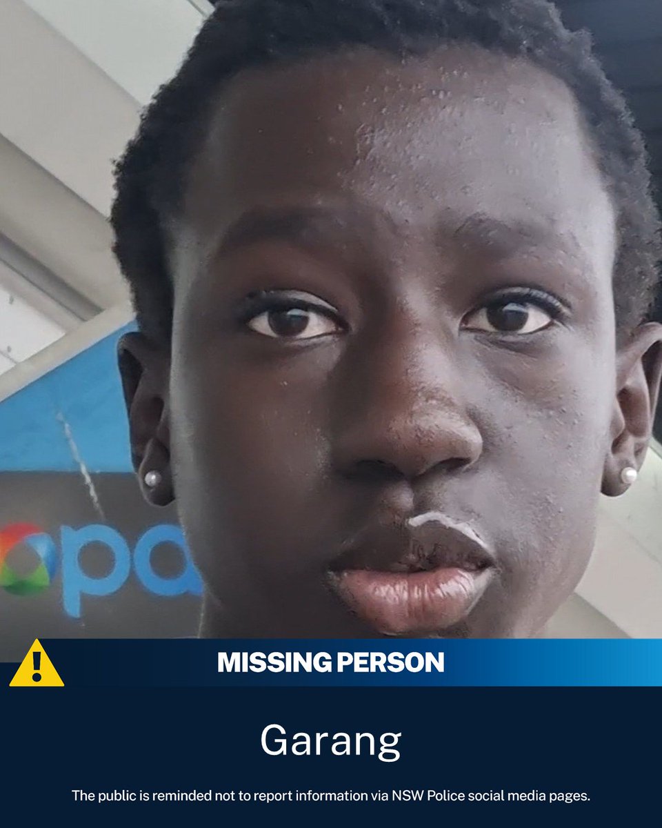 Can you help us find Garang?

MORE INFORMATION ➡️ police.nsw.gov.au/news/article?i…