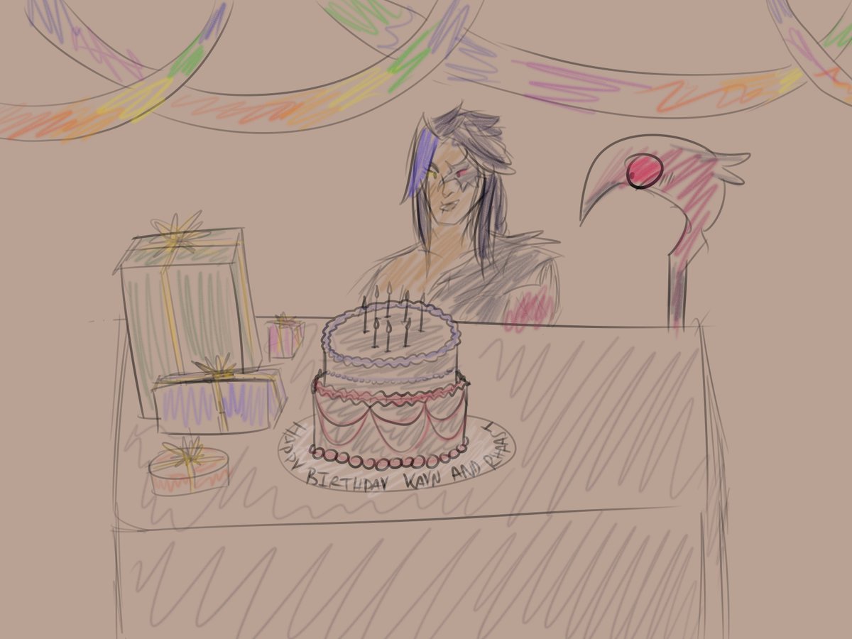 arcaneApathy's tweet image. happy birthday kayn and rhaast