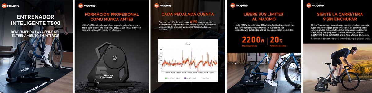 mundociclistico's tweet image. Adiós a pagar de más. 👋 El rodillo inteligente @MageneCycling T500 ofrece las mismas specs que los de élite (±1% prec, 2200W) pero a un costo real.

¿La revolución del #SmartTrainer? Lee nuestro análisis y decide por ti mismo.

🔗 revistamundociclistico.com/2025/magene-t5… 

#MageneT500…