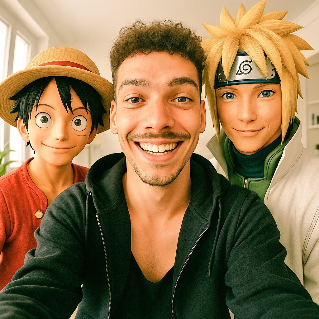 Actor0nDrip's tweet photo. Luffy laughs.
Minato stays silent.
Me?
I’ve awakened.

Gear 5. Kurama Mode. Super Saiyan Soul.
Pick your fighter.

#AnimeIRL #Lumaria #ONEPIECE #NARUTO #DragonBall #VisualDrop #Gear5 https://t.co/JiejcGLfGL