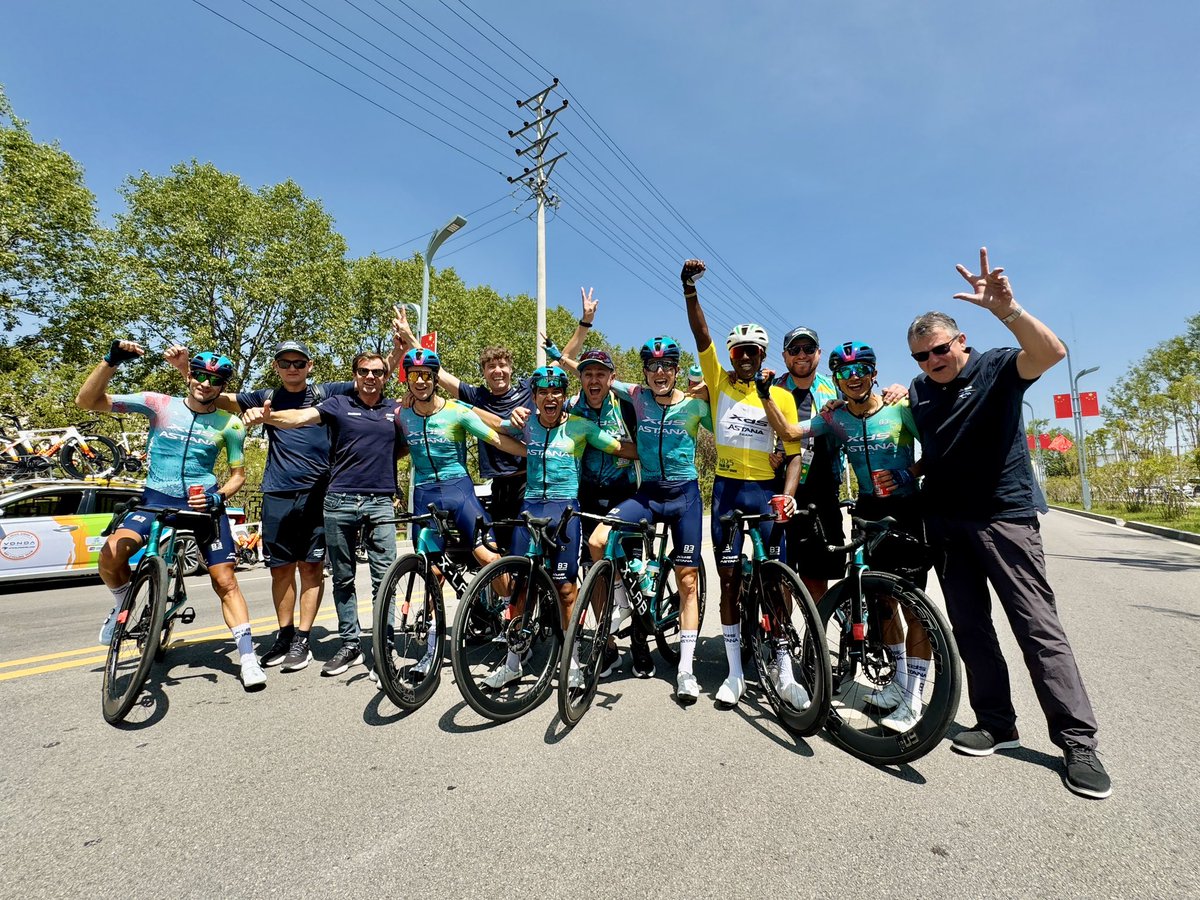 XDS Astana Team (@xdsastanateam) on Twitter photo ๐จ๐ณ RESULT: <a href="/TDQL_Official/">Tour of Magnificent Qinghai</a>
<a href="/aarongate/">Aaron Gate</a> sprints to third place on Stage 8, the final day of the race.
<a href="/henokmulubrhan/">HENOK MULUBRHAN</a> takes the overall victory, with <a href="/martinsauri0_/">Martรญn Lรณpez</a> finishing third in the general classification. ๐ฅ๐ฅ
What a TEAM! ๐
#XDSAstanaTeam ๐จ๐ณ RESULT: <a href="/TDQL_Official/">Tour of Magnificent Qinghai</a>
<a href="/aarongate/">Aaron Gate</a> sprints to third place on Stage 8, the final day of the race.
<a href="/henokmulubrhan/">HENOK MULUBRHAN</a> takes the overall victory, with <a href="/martinsauri0_/">Martรญn Lรณpez</a> finishing third in the general classification. ๐ฅ๐ฅ
What a TEAM! ๐
#XDSAstanaTeam