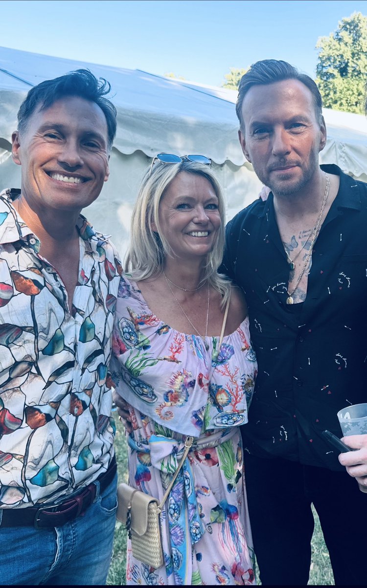 Great fun Let's Rock Shrewsbury Shrewsbury yesterday and lovely to meet Matt Goss what a voice and what a nice guy, my wife is now definitely undecided on who her fav 80s pop star is, although Matt is now her phone screensaver 😏 x
