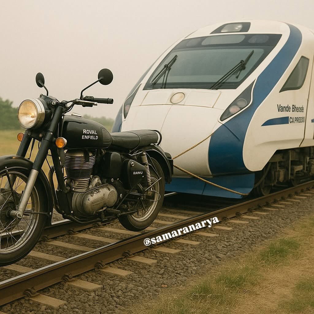 WriteToSamar's tweet photo. कौन कहता है कि मोदी जी ने भारत में 2022 तक बुलेट ट्रेन लाने का वादा पूरा नही किया? ये रहा सबूत!
अरे जुमलेबाज सही- कुछ काम सच में किए हैं!
#समरनामा #samarnama #samaranarya #samarized #samarinindia #india #hello91 #bullettrain #modilies https://t.co/KcOsVJv8xw