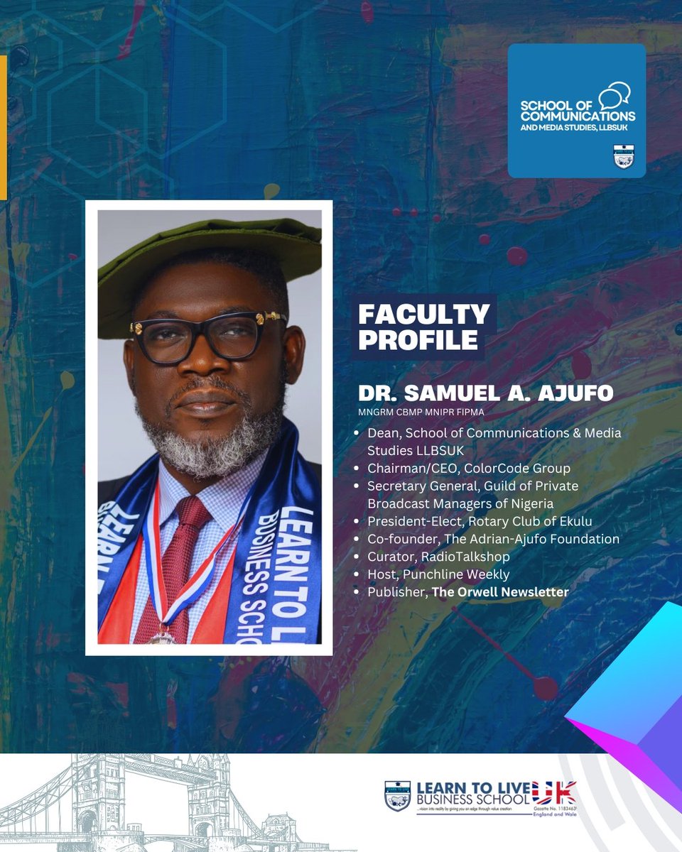 Dr. Sammy Ajufo JP, MNGRM (@sammyajufo) on Twitter photo Just by way of re-introducing myself. Just by way of re-introducing myself.