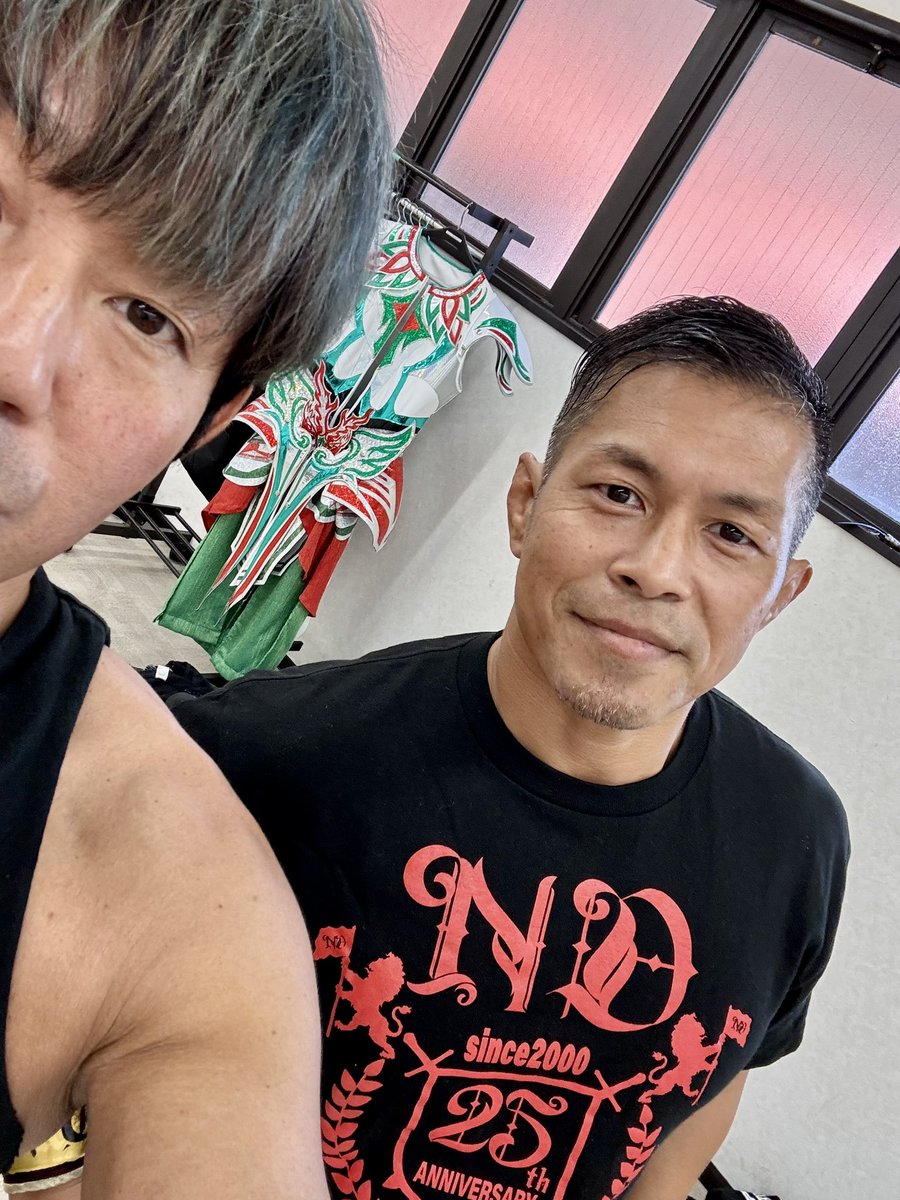 土井ちゃん合流！！

タイトルマッチ頑張って👍

#KOBEプロレスフェスティバル2025