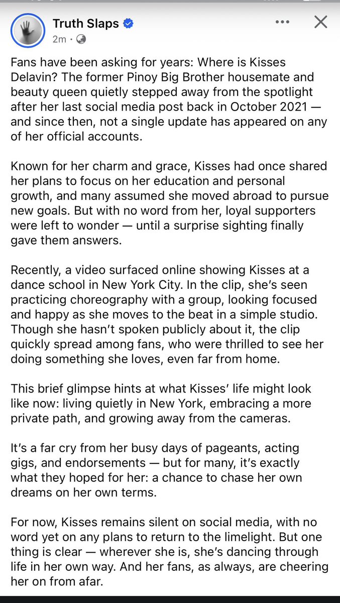 #KissesDelavin 

Her power. She didn’t post anything herself, and yet her presence is being felt all over again. No promo, no noise… just pure impact. That’s the kind of influence you don’t fake. She may have stepped away, but the love people have for her never left. That’s