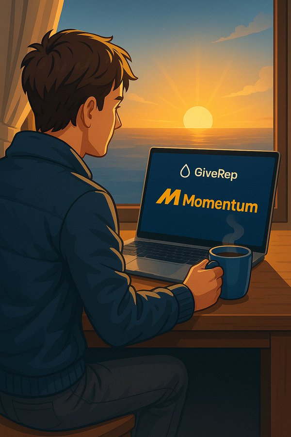 Momentum doesn’t ask for hype — it earns respect.
A protocol built with clarity, not chaos.
Powered by Sui, supported by OKX, led by <a href="/MMTFinance/">MomentumⓂ️Ⓜ️T</a>
#MomentumCryptopedia
 giverep.com/loyalty/67