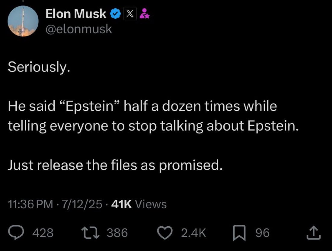 TheMaineWonk's tweet photo. ELON HAS ENTERED THE CHAT AGAIN. https://t.co/LcE1691YR0
