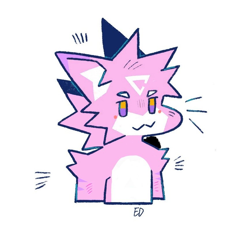 #newpicture Thank <a href="/edadrz/">Edadrz</a> for Draw me!! 🐱✨️✨️