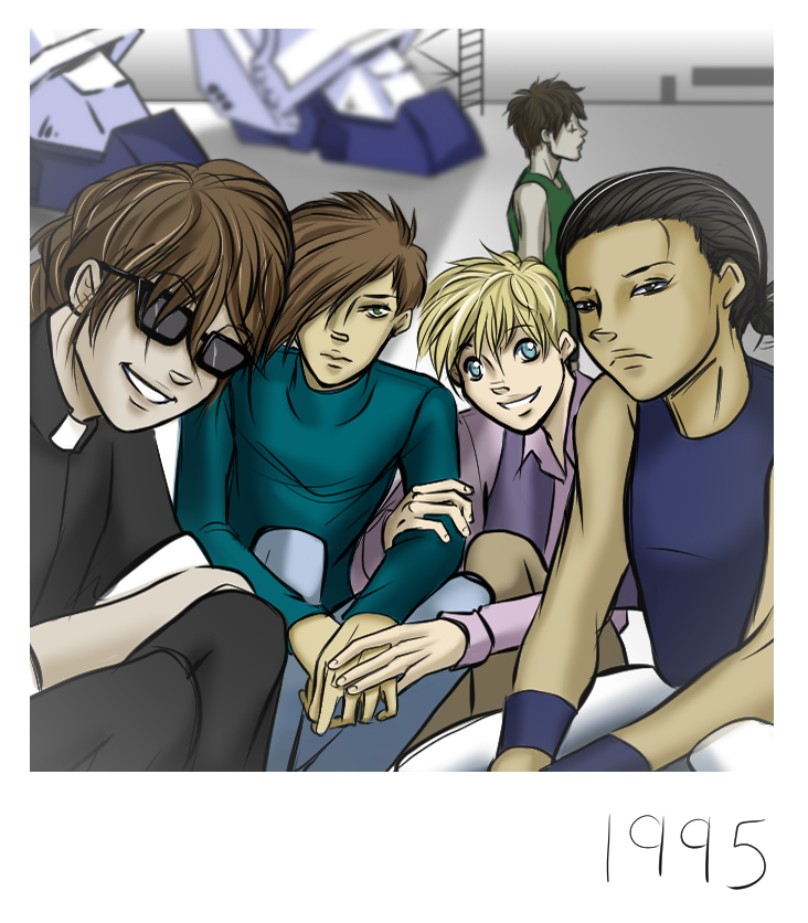 jenlevit8's tweet image. Day 13 - Gundam Wing Polaroids 
#gundamwing #duomaxwell #heeroyuy #quatrewinner #trowabarton #changwufei