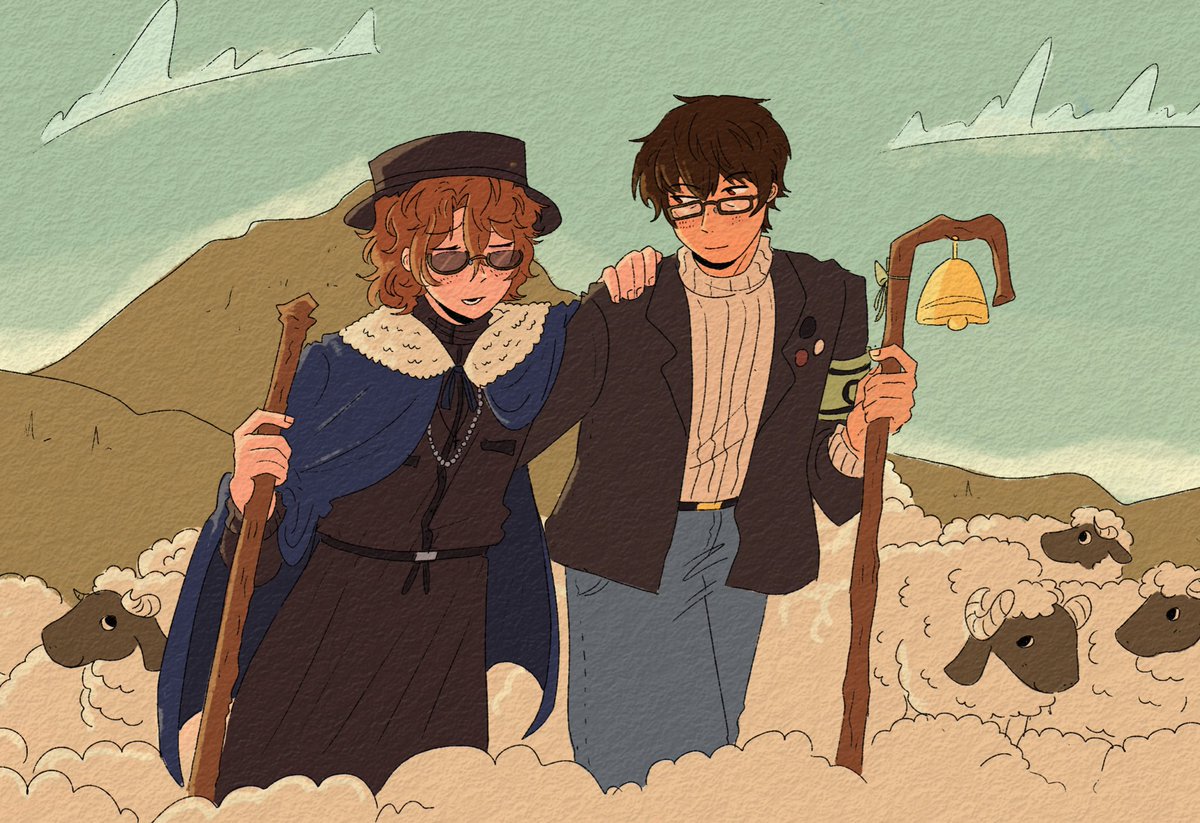 bbuchai's tweet image. southern country… 🌿🐑🐑 [レノファウ]