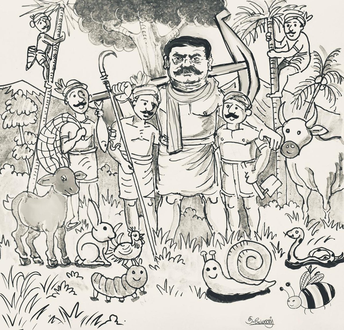 அனைத்து உயிர்களுக்கும் உரித்தானவன்.

மண்ணின் காவலன்.

மக்களின் நாயகன்.

அண்ணன் சீமான்.

Voice of the soil.
Champion of the people.

Credits <a href="/sathishvela/">மறைமலை வேலனார்</a>

#சீமான்