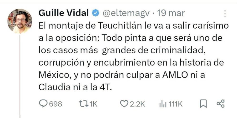 El mismo de siempre. tweet media