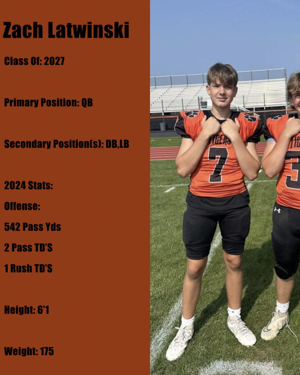 Player Preview Day 26
Zach Latwinski (TK) &amp; Deacon Eisenbach (HA)

Credit: @/ankner_photograpy  on IG