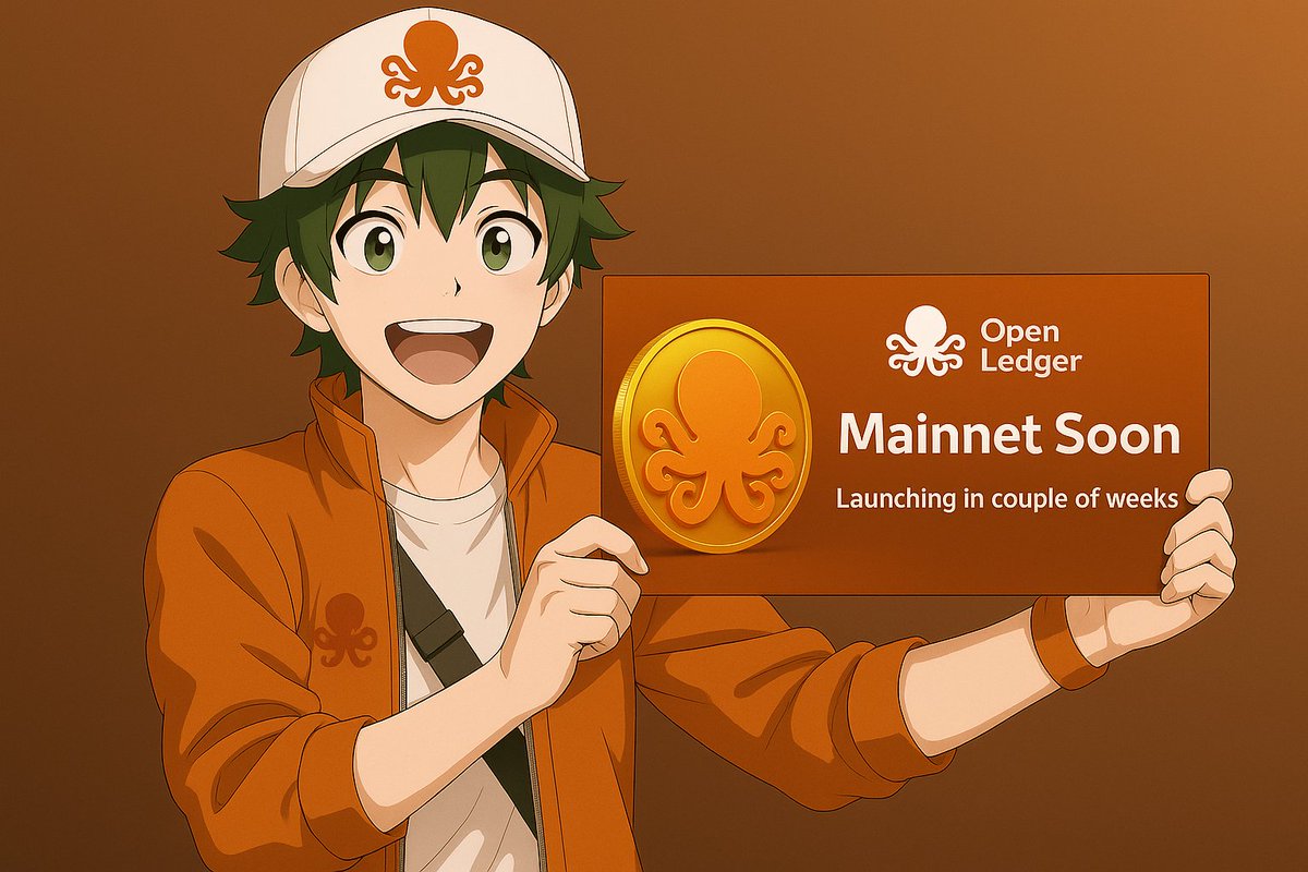 Ashhhh Crypto ๐,๐ (@ismailesk377499) on Twitter photo Mainnet Soon ๐๐ค
Homies <a href="/OpenledgerHQ/">Openledger</a> Mainnet is set for Newt Week i guess.
Because there are only 7 Days left to end OctoSnaps Campaign on <a href="/cookiedotfun/">Cookie DAO ๐ช</a>
Remember $100k $OPEN & $50k in $COOKIE distributed to the Snappers!
And if you're also joining there Testnet then it's a Mainnet Soon ๐๐ค
Homies <a href="/OpenledgerHQ/">Openledger</a> Mainnet is set for Newt Week i guess.
Because there are only 7 Days left to end OctoSnaps Campaign on <a href="/cookiedotfun/">Cookie DAO ๐ช</a>
Remember $100k $OPEN & $50k in $COOKIE distributed to the Snappers!
And if you're also joining there Testnet then it's a