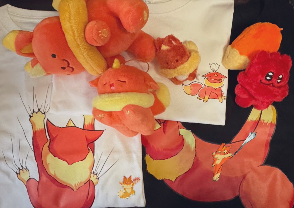 피스T届いたよ😭！！かわいい😭😭😭🧡

#피스_끼앙