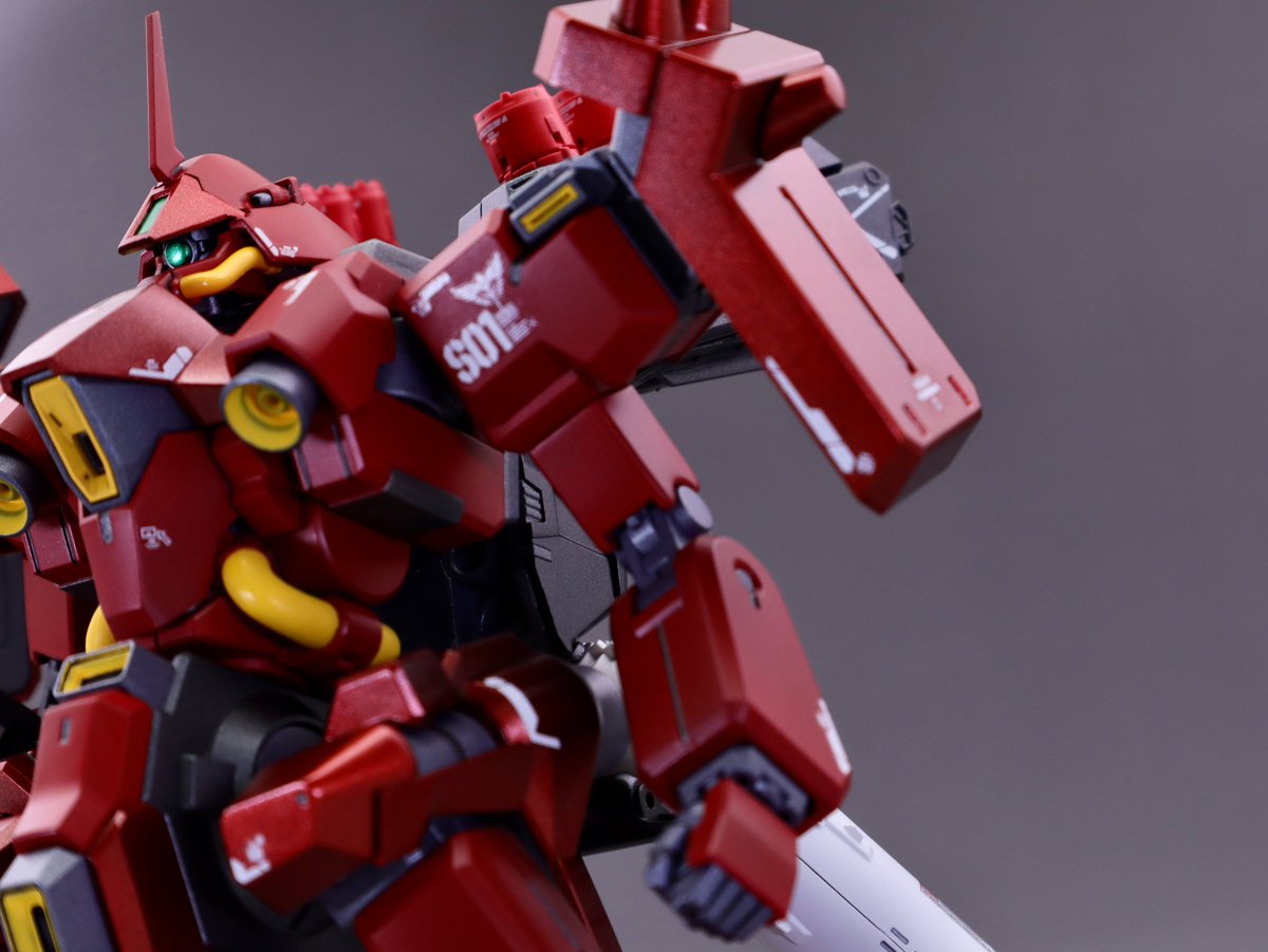 KevinTKWong's tweet photo. シャア專用リーベン・ヴォルフ完成しました！！！
#ガンプラ https://t.co/wpY4RASr75