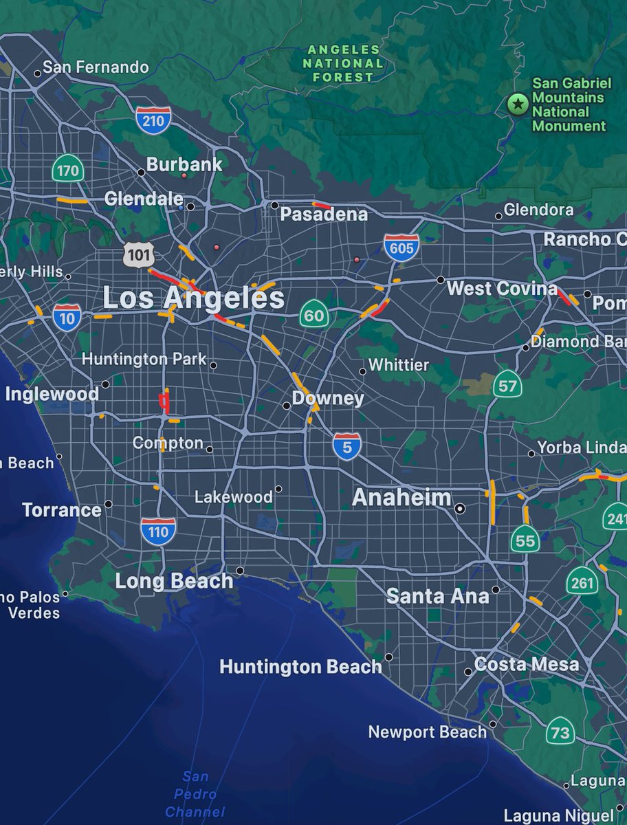 Zero traffic in Southern California on a Saturday night is truly crazy!!!

It’s either due to the presence of ICE or the financial struggles 🤣🤣🤣