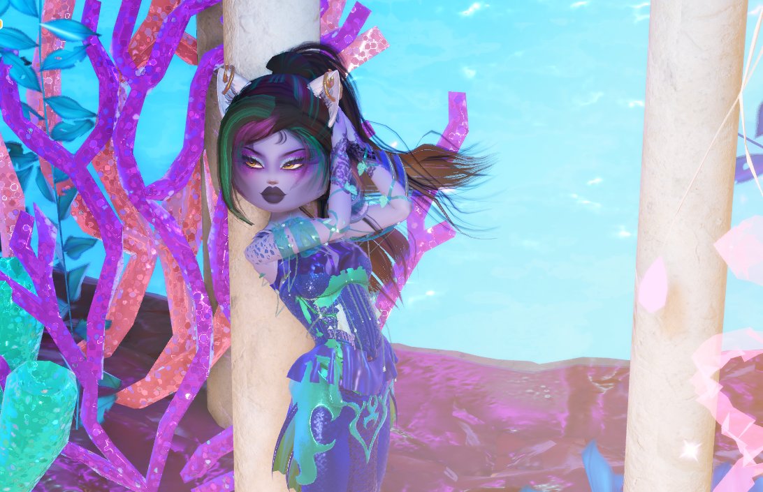 Bloomigniss's tweet image. MH-Great Scarrier Reef Clawdeen Wolf We Know That Right ...!