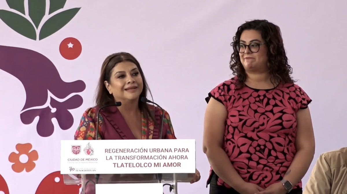 ZazilCarreras's tweet image. Esta tarde, la Jefa de Gobierno, @ClaraBrugadaM, anunció el programa Regeneración Urbana para la Transformación Ahora #RUTA: Tlatelolco mi Amor, que tendrá una inversión cercana a los mil 300 millones de pesos para renovar esta maravillosa unidad habitacional que es hogar y es…