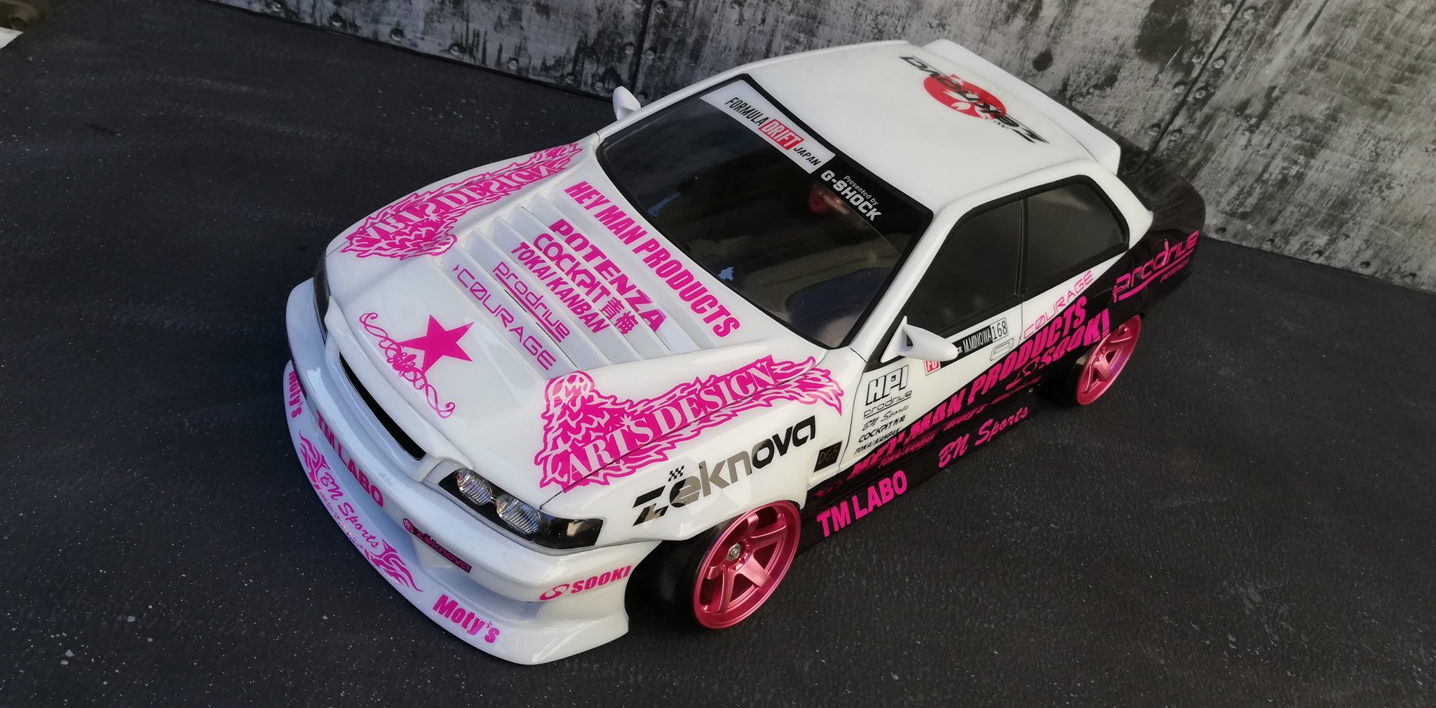 なおぽんさん専用　制作依頼品ラジコンボディ Hoonicorn クリアボディセット [AS31896] - スーパーラジコン