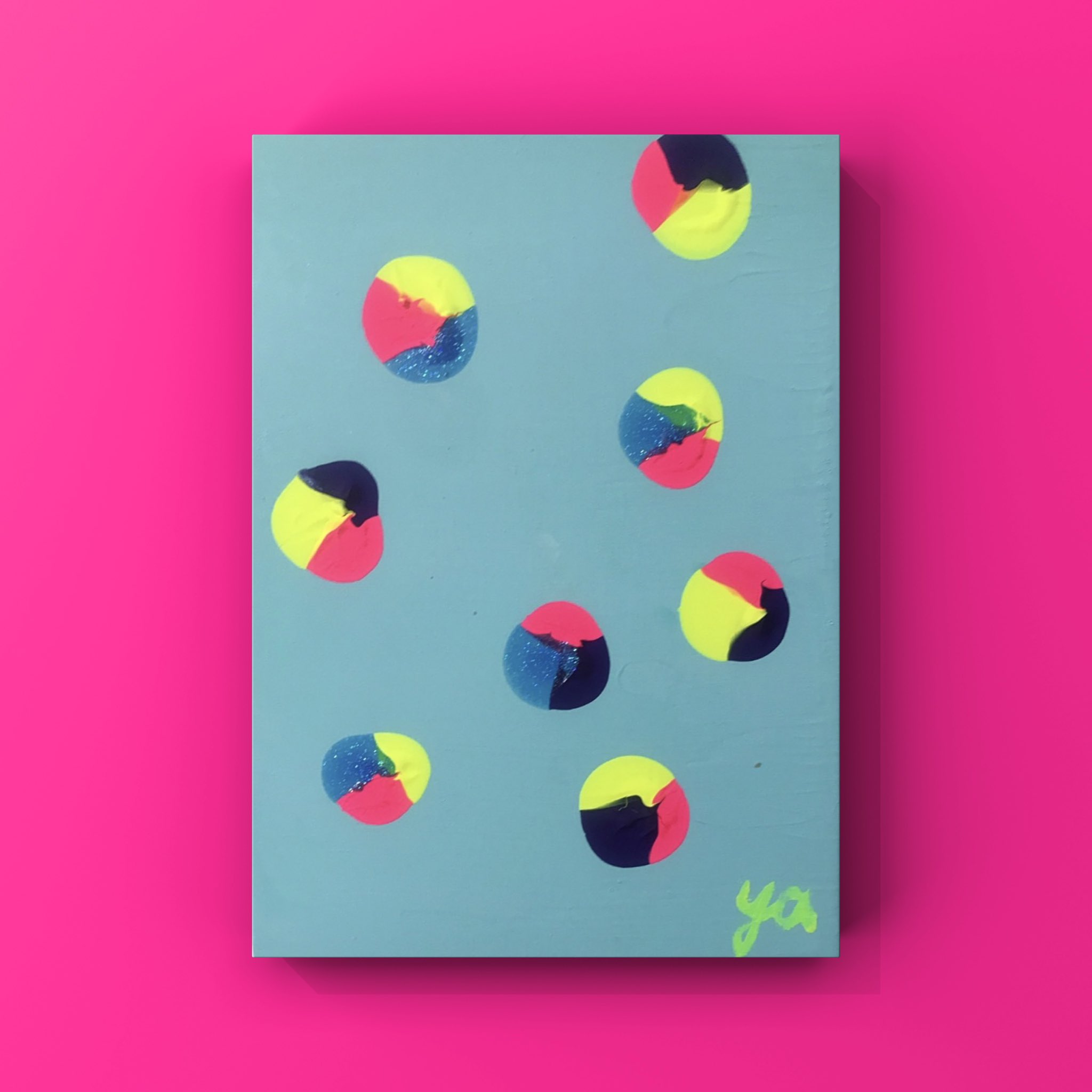 絵画 ★candy★青の夜 769他1点Nicola原画 在庫処分 半額 ☆安心の定価販売☆】 絵画 ☆candy☆青の夜 769