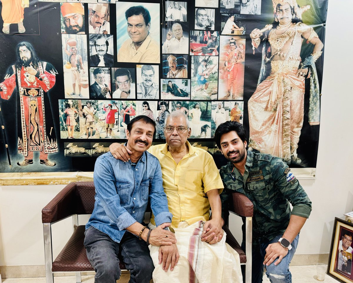 Saddened to hear about the demise of Kota Srinivasa Rao garu. An actor whose work is forever going to live with us. Blessed to have had opportunities to spend time talking cinema with the legend himself. My heartfelt condolences to all his fans, family and friends. An