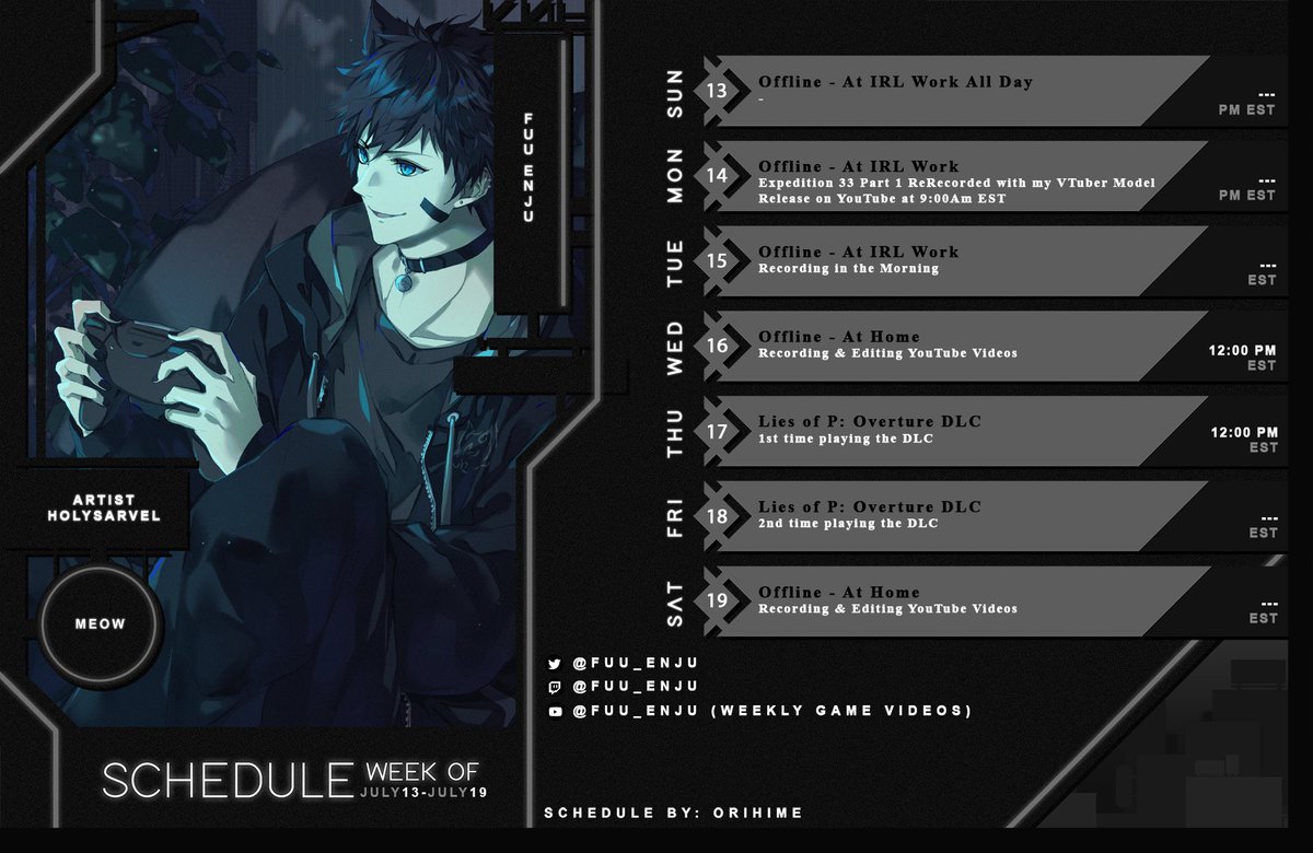 Okeh Dokeh! I Re Recorded part 1 &amp; 2 of Expedition 33 with the new VTuber Model. Had to do it since the last 2 became pixelated due to YT re encode of 1080p videos &amp; I really wanted to use the model too LOL. Everything will be in 2k from now on. Lies of P DLC this week too!