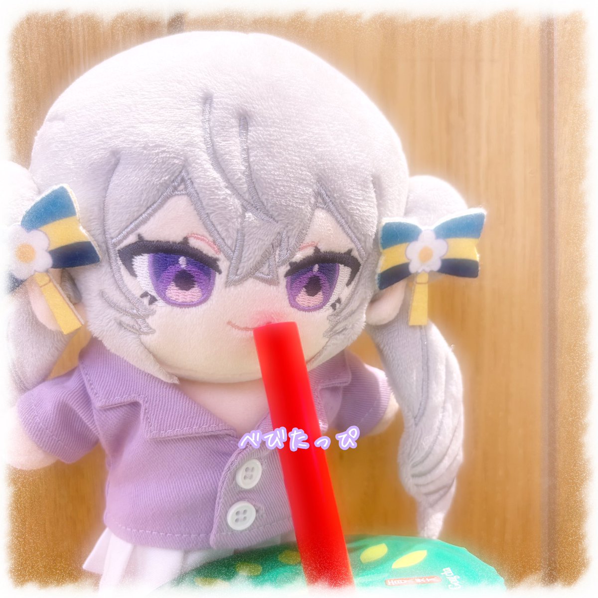 今日のふりゃちゃん

＼ふりゃぬい発売中❣／
origoo.jp/shopbrand/erav…

#バちゅぬい #ふりゃと一緒