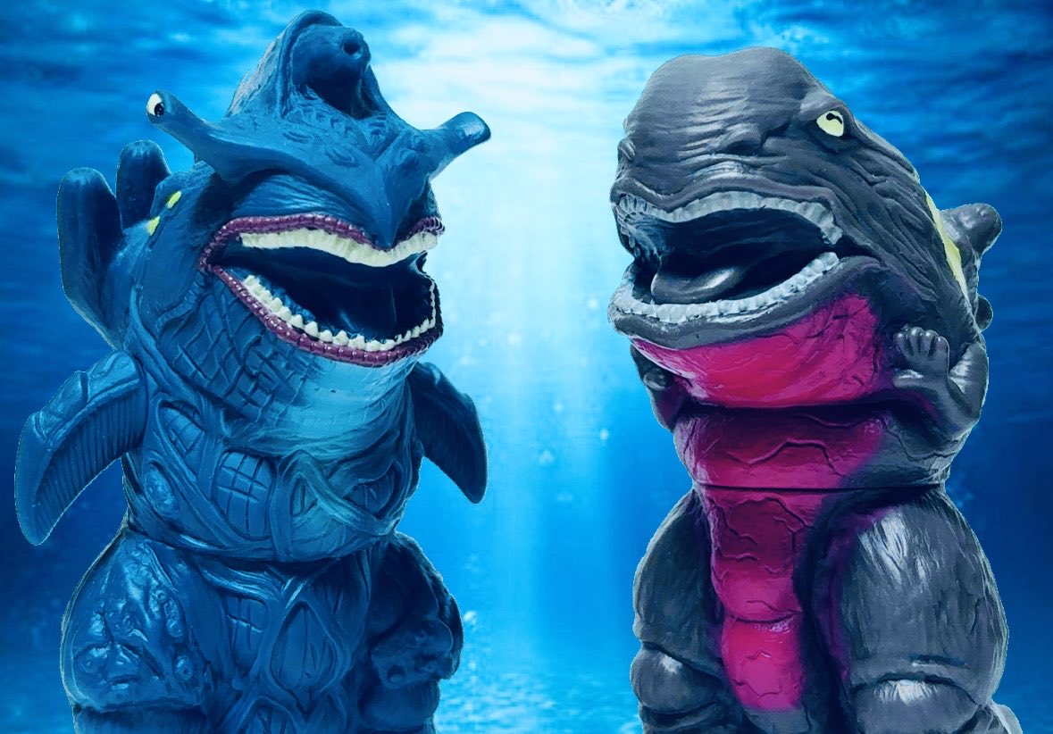 yusakirano's tweet image. クジラとイモリ
