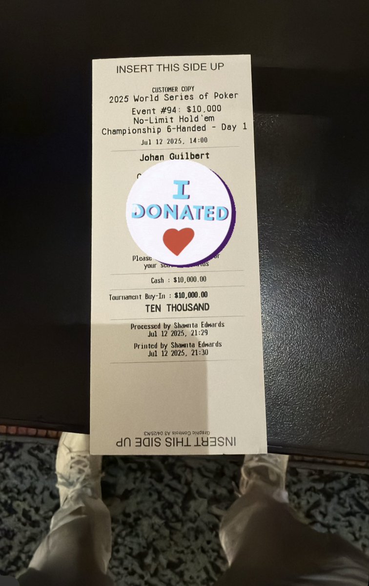 Donation of ze day because poker should be 6 max for a way better overall experience for pros AND recreationnal players