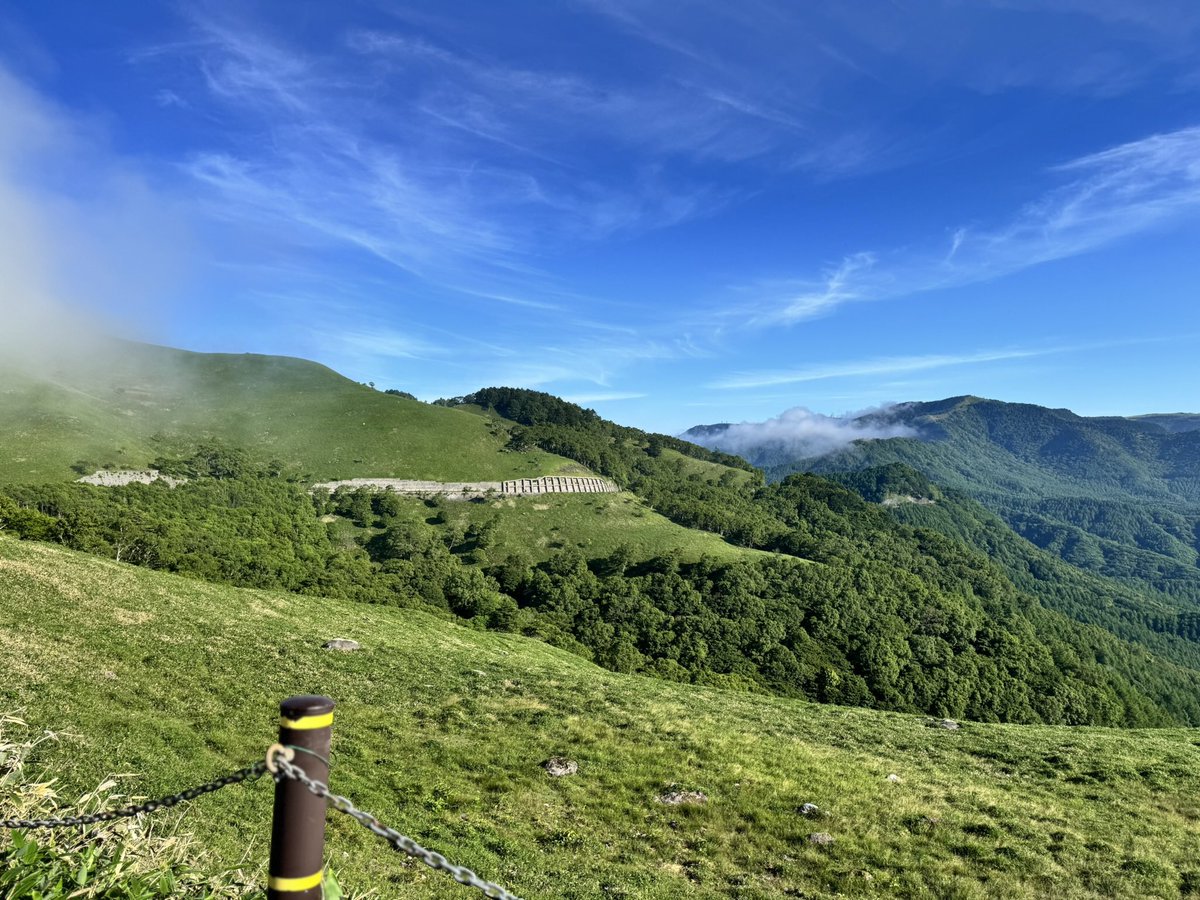 mtokito_MS's tweet photo. 朝活のビーナスラインに行ってきました！
朝6時位の霧ヶ峰近辺は濃霧で景色が楽しめませんでしたが三峰茶屋は安定の絶景。気温も20℃位で快適なツーリングでした！
#ビーナスライン　#bmwmotorrad https://t.co/hZgGuwPQ2I